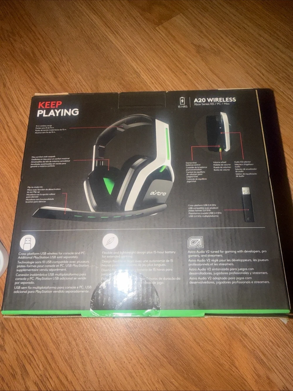Logitech Xbox Astro A20 Wireless Gaming Headset - New XBOX